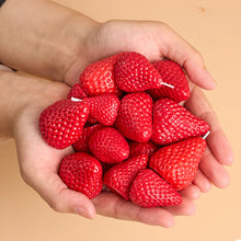 Load image into Gallery viewer, 3D Strawberry Aromatherapy Candle Silicone Mold DIY Handmade Romantic Scented for Valentine's Day Party Home Decor Birthday Gift
