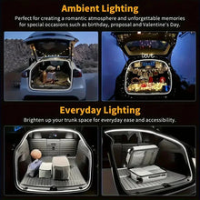 Load image into Gallery viewer, LED Car Trunk Light Strip Automatic On/Off Sensor Ambient Light Bar Waterproof Concealed Installation for Auto Decor Accessories
