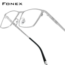 Load image into Gallery viewer, FONEX Titanium Square Glasses – Ultralight Men’s High-End Eyewear
