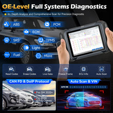 Load image into Gallery viewer, XTOOL D8W Bluetooth Diagnostic Tool Automotive Scanner ECU Coding Key Programming Topology Map 38 Reset Service CANFD DOIP
