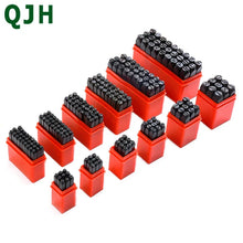 Load image into Gallery viewer, Letter &amp; Number Stamp Punch Set - Hardened Steel for Metal, Wood, Leather (A-Z, 0-9)
