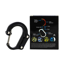 Load image into Gallery viewer, Hybrid Gear Clip - Carabiner Rotating Hook Clip Non-Locking Strong Clips for Camping Fishing Hiking Travel Backpack Out
