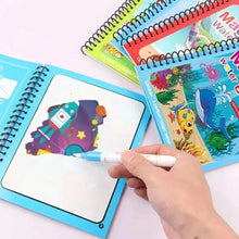 Load image into Gallery viewer, Watercolor Painting Magic Book Reusable for Children Animal Cartoon Painting Book Suitable for Children's Education and Learning
