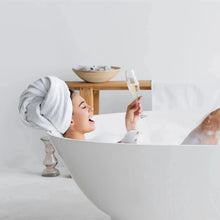 Load image into Gallery viewer, Microfiber Hair Drying Towel Cap – Quick-Dry Super Absorbent Wrap
