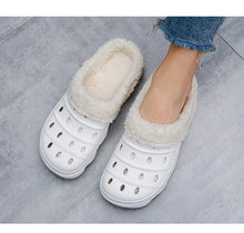 Load image into Gallery viewer, Waterproof cotton slippers for men winter 2024 new cashmere thickened warm waterproof non-slip indoor shoes
