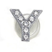 Load image into Gallery viewer, 1pcs Metal Shoes Charms Accessories Garden Rhinestones Letters Shoe Decorations Diy Charm For Crocs Pins Chain X-mas Women Gifts
