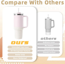 Load image into Gallery viewer, Silicone Boot For Stanley Quencher H2.0 Flowstate Tumbler 40oz Cup Bottom Protector Sleeve Outdoor Camping Water Cup Boot Sleeve
