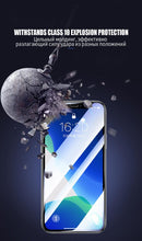 Load image into Gallery viewer, 20000D Full Tempered Glass For iPhone 14 13 12 11 Pro Max mini Screen Protector iPhone X XR XS Max 7 8 Plus SE Glass Film 9H Hardness HD Screen Protector For iPhone
