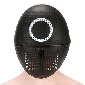Korean Cosplay TV Disguise Mask Square Circle Triangle full face mask for HALLOWEEN Party Role Play Outfit
