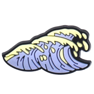 Wholesale 1pcs PVC Shoe Accessories for Crocs Charms Beach Vacation Badge Women Sandals Buckle Kids Pins Men Decoration Jeans