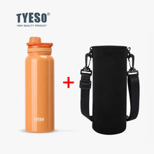 Load image into Gallery viewer, Stainless Steel Insulated Water Bottle (600-1200ml) | Hot &amp; Cold Thermal Tumbler with Handle | Portable Vacuum Flask for Sports &amp; Travel

