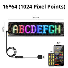 Load image into Gallery viewer, RGB Bluetooth Panel Lamp LED Matrix Pixel Lights Pattern Graffiti Scrolling Text Animation Display Car Shop Reminder Night Light
