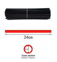 Load image into Gallery viewer, 72PCS 24cm Universal Dirt Bike Spoke Covers Motorcycle Wheel Rim Spoke Wrap Kit Skins Protector Cover For Motocross Bicycle Bike
