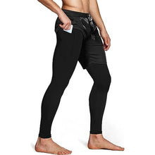 Load image into Gallery viewer, Men’s 2-in-1 Quick-Dry Training Pants – Athletic Joggers for Running, Gym &amp; Fitness
