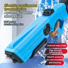 Load image into Gallery viewer, Electric Automatic Water Gun – Rechargeable High-Pressure Water Blaster for Kids &amp; Adults, Portable Outdoor Beach Toy
