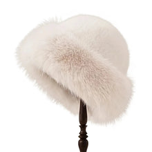 Load image into Gallery viewer, Furry Hats For Women, Autumn Winter Korean Style Warm Hats, Solid Color Flattering Mongolian Hats, Thickened Winter Outfits
