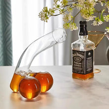 Load image into Gallery viewer, 500ML Unique Funny Decanter Party Drinkware Whiskey Decanter Wine Decanter Borosilicate Glass Barware Gadget - Penis-shaped, RPM-Stores
