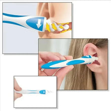 Load image into Gallery viewer, Ear Wax Remover Tool Ear Cleaner With Soft Silicone 16 Replacement Tips Simply To Grab Extract Earwax
