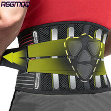 Load image into Gallery viewer, Back Brace Immediate Relief from Back Pain,Sciatica - Breathable Mesh Design with Lumbar Pad- Adjustable Support Straps for Work
