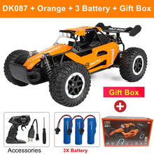Load image into Gallery viewer, 1:16 RC Drift Racing Car - High-Speed Off-Road Alloy Truck with LED Lights, 20KM/H, 2.4G Radio Control for Kids &amp; Adults
