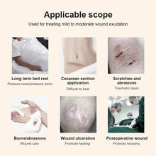 Load image into Gallery viewer, 5PC Portable Hydrocolloid Adhesive Dressing Wound Dressing Self Adhesive Breathable Ultra Thin Waterproof Bedsore Heal Pad Patch
