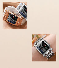 Load image into Gallery viewer, LED Watch Men Fashion Creative Crab Type Electronic Watch Luminous Binary Gift Business Style Cool Waterproof Multi Function
