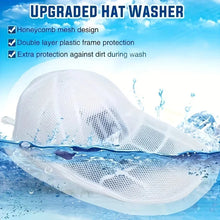 Load image into Gallery viewer, Hat Cleaner Cage with Mesh Bag – Baseball Cap Washer
