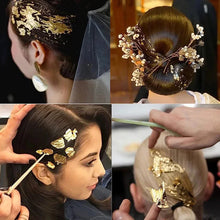 Load image into Gallery viewer, 100 Sheets Gold Leaf Paper - DIY Art, Craft, &amp; Decoration Kit

