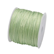 Load image into Gallery viewer, 50 Yards 0.8mm Braided Nylon Cord – Durable Satin String for Jewelry Making, Beading, Macrame, Chinese Knot &amp; DIY Crafts
