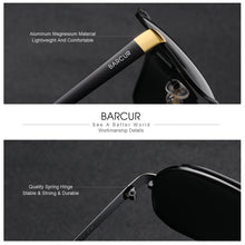Load image into Gallery viewer, BARCUR Polarized Sports Sunglasses for Men Fashionable Fishing Driving Hiking and Outdoor Eyewear UV400 Protection Gradient Lenses
