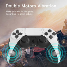 Load image into Gallery viewer, GAMINJA P48 Wireless Gamepad with Six Axis Gyroscope Game Controller For PS4 PS3 Console Wins 7 8 10 Dual Vibration PC Joystick
