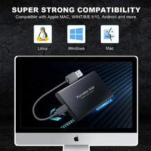 Load image into Gallery viewer, External Hard Drive SSD 4TB - USB 3.0 Solid Disk Fast Transfer Shockproof Large Backup Plug &amp; Play Compatible with Mac/PC/Phones
