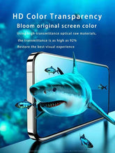 Load image into Gallery viewer, Cover dustproof and electrostatic Full Glass the For iPhone 11 13 14 Pro Screen Protector iPhone 7 8 6 Plus X XR XS MAX 12 mini Display Tempered Glass Protection Compatible, Case Friendly Screen Protector
