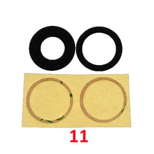 Load image into Gallery viewer, 10set Back Camera Glass Lens Rear Camera Glass Glue For iPhone 11 12 13 Pro Max 13 Mini 14 14P Replace Repair Spare Part Camera Lens Protector For iPhone
