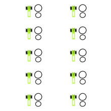 Load image into Gallery viewer, 10pcs/lot Fishing Rod Pole Hook Keeper - Securely Silicone Ring Iso Hold Bait Lures and Jigs for Safe and Easy Fishing
