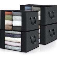 Load image into Gallery viewer, Large Capacity Foldable Clothes Storage Bag – Blanket &amp; Closet Organizer
