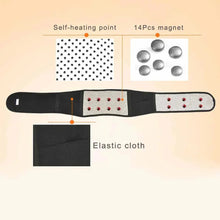 Load image into Gallery viewer, Adjustable Magnetic Therapy Back Belt – Lumbar Support &amp; Self-Heating
