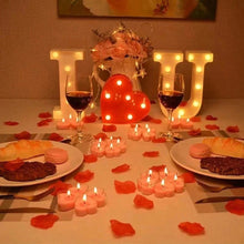 Load image into Gallery viewer, 9pcs Heart-shaped Scented Tea Candles Valentine's Day Romantic Love Candle Proposals Wedding Anniversary Decorative Candle
