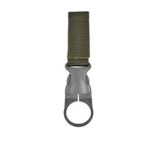 Load image into Gallery viewer, Webbing Buckle Hook Water Bottle Holder Clip Outdoor Nylon EDC Climb Carabiner Belt Backpack Hanger Camp Carabiner Belt Clip

