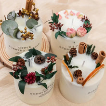 Load image into Gallery viewer, 10cm Soy Wax Scented Candle Romantic Pillar Candle Home Fragrance Decor Wedding Holiday Gift Body Relax Stress Relief Candles
