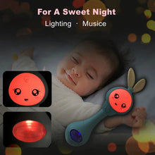 Load image into Gallery viewer, Music and Shine Rabbit Intelligent Baby Rattle Toy
