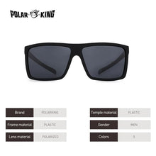 Load image into Gallery viewer, Polarking Polarized Sunglasses Men Vintage Sun Glasses Classic Design UV400 Protection Polaroid Lens Light Frame Driving Fishing
