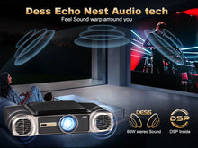 Load image into Gallery viewer, DESS 1080P Full HD Projector LED 4K WiFi Android Projectors Auto Focus C5 Enterprise Video Smart Home Theater Beamer For Meeting
