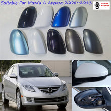 Load image into Gallery viewer, Original Car Accessories For Mazda 6 Atenza 2008~2013 Reverse Mirror Cover Sedan Mirror Case Shell Housing Without Turning Light
