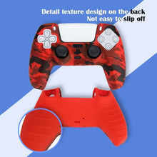Load image into Gallery viewer, DATA FROG Camo Protective Skin Cover For SONY Playstation 5 Silicone Case Grip for PS5 Controller Accessories
