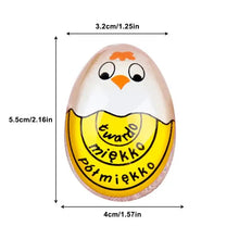 Load image into Gallery viewer, 1PC Resin Egg Timer Multicolored Kitchenware Colorful Timers Heat-resistant Light-weight Boiled Smooth Surface Eggs Stopwatch

