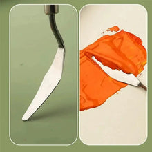 Load image into Gallery viewer, 7Pcs Stainless Steel Palette Knife Set - Mixing, Scraping, and Painting Tools for Artists
