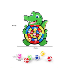 Load image into Gallery viewer, Child Educational Games Dart Board Baby Toy Stickey Ball Dart Indoor Sports Child Montessori Games for Children 3 to 7 Years
