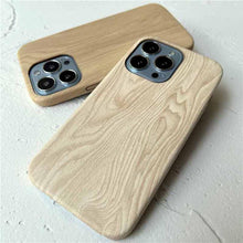 Load image into Gallery viewer, Retro Ultra Thin Wooden Texture Phone Cases For iPhone 14 13 12 11 Pro Max XS MAX XR XS X 7 8 Plus anti-skid Soft Cover Vintage Wooden Unique Classy &amp; Fully Protective Phone Case
