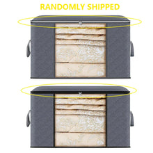 Load image into Gallery viewer, Large Capacity Foldable Clothes Storage Bag – Blanket &amp; Closet Organizer
